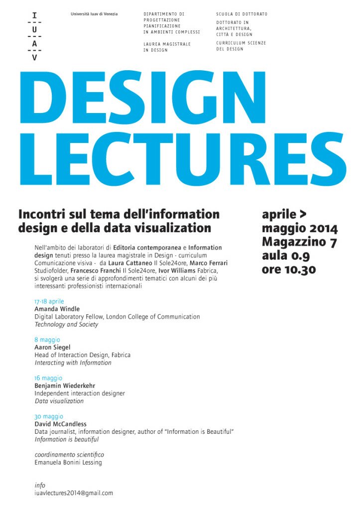 iuav design lectures 2014